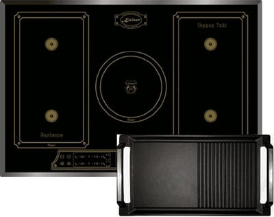 KAISER inbow inductiekookplaat KCT 7797 FI Em+Grillplaat, inductiekookplaat 77cm, FREE ZONE
