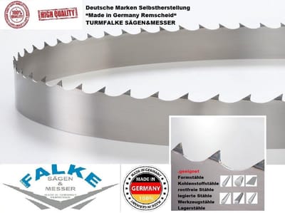 Bi-metaal Zaagband voor Lintzaag - Geschikt voor Metaal 2760x27x0.9 mm (10/14 TPI)