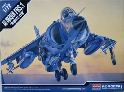 Academy Modelbouwpakket Militaire voertuigen - 12518 Hawker Siddeley Sea Harrier FRS.1 - Britse Straaljager Plastic - 1:72 - Modelbouw