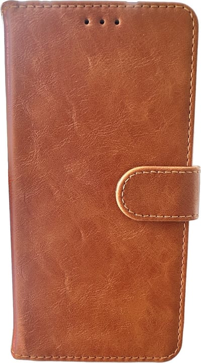 Elite Bookcase Geschikt voor: iPhone 16 Plus hoesje - Pasjeshouder - Portemonnee - Kunstleer - Bruin