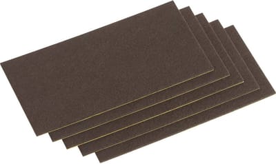 Metafranc WU0645426 Viltdoppen Vierkant, Zelfklevend Bruin (l x b) 200 mm x 100 mm 1 set(s)