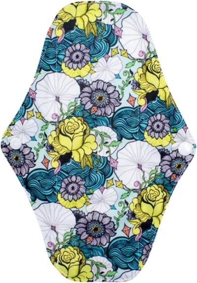 Wasbare Menstruatiepads - Dames Hygiëne - Comfortabel en Droog - Houtskoolstof - 10x26cm - Niet gespecificeerd