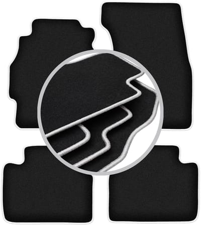 CARLUX-SILVER automatten voor: Honda Civic VI hatchback 3-deurs (1995-2001)