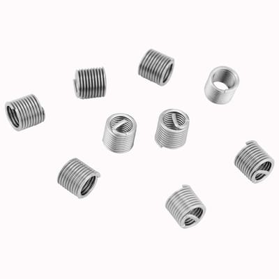 100 stuks Helicoils assortiment - roestvrij staal - M5 x 08 x 2D - schroefdraad reparatiegereedschap .