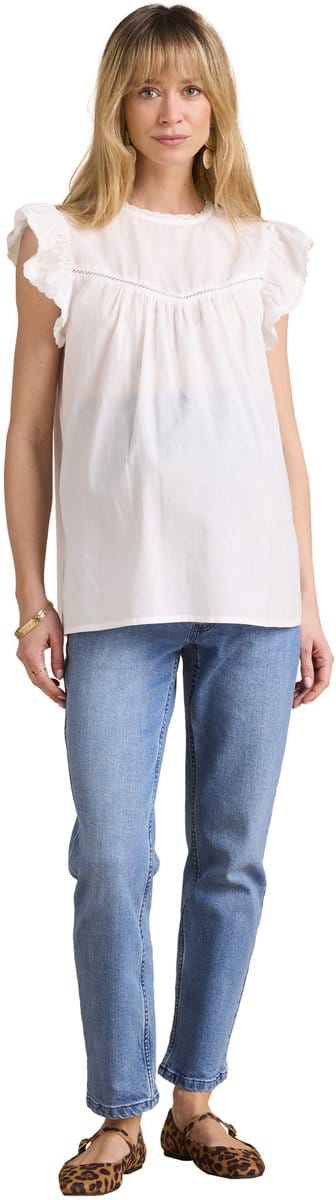Envie de fraise Blouse in katoenen voile ENVIE DE FRAISE