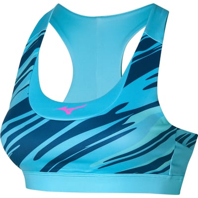 Mizuno Alpha Graphic Sport-bh Dames-Blauw