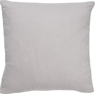 Dutch Decor JAMES - Sierkussen 45x45 cm - duurzaam katoen - effen kleur - Micro Chip - lichtgrijs - Inclusief binnenkussen - Luxe kussens voor woonkamer & bank
