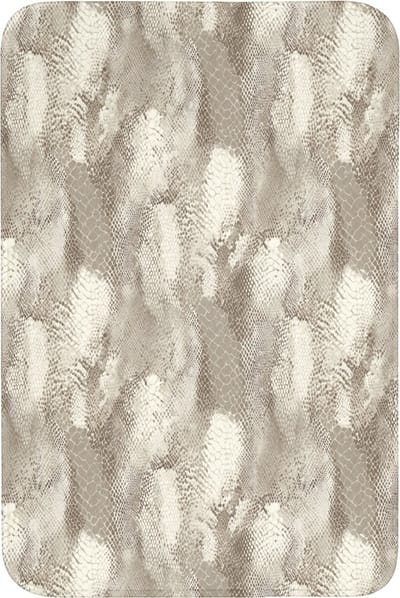 Badmat 60x90 cm - Antislip - Slang - Textuur - Zand - Badmatten voor badkamer - Badkamermat - Douchemat - Badkamer mat