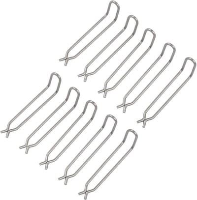 Veerklemmen Hogedrukreiniger - Slangklemmen Set - Lekkage Voorkomen - Roestvrij Staal - 10 Stuks - Zilverkleurig