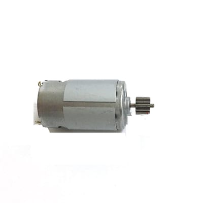 Gelijkstroommotor - Elektromotor Transmissie - Speelgoed Aandrijven - Stil en Krachtig - 12 Volt - Metaal