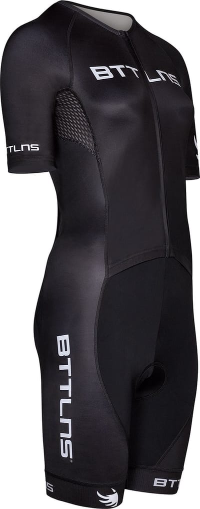 BTTLNS trisuit - triathlon pak - trisuit korte mouw dames - Typhon 2.0 - zwart - S