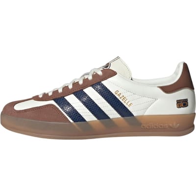 Adidas Originals Gazelle Indoor 60e Verjaardag Mode Comfortabel Indoor Duurzaam Voetbalschoenen Unisex Sneakers Bruin JP9221 41⅓