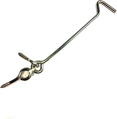 Windhaak met 2 schroefogen - Verzinkt - 160mm