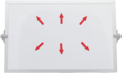 Sam Creative Magnetisch Symbool - Pijl - 1,2x3 cm - Rood - 25 stuks - Whiteboard Magneten