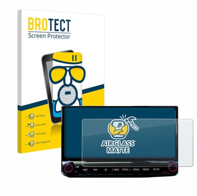 BROTECT - Screenprotector voor Kia Ceed 2022 Infotainment System 10.25" - Folie Beschermfolie Beschermglas matte