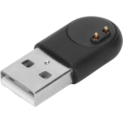 Base de Chargement Magnétique Chargeur USB de Remplacement Pour Xiaomi Mi Band 7 6 5 NFC Chargement USB Séparé black