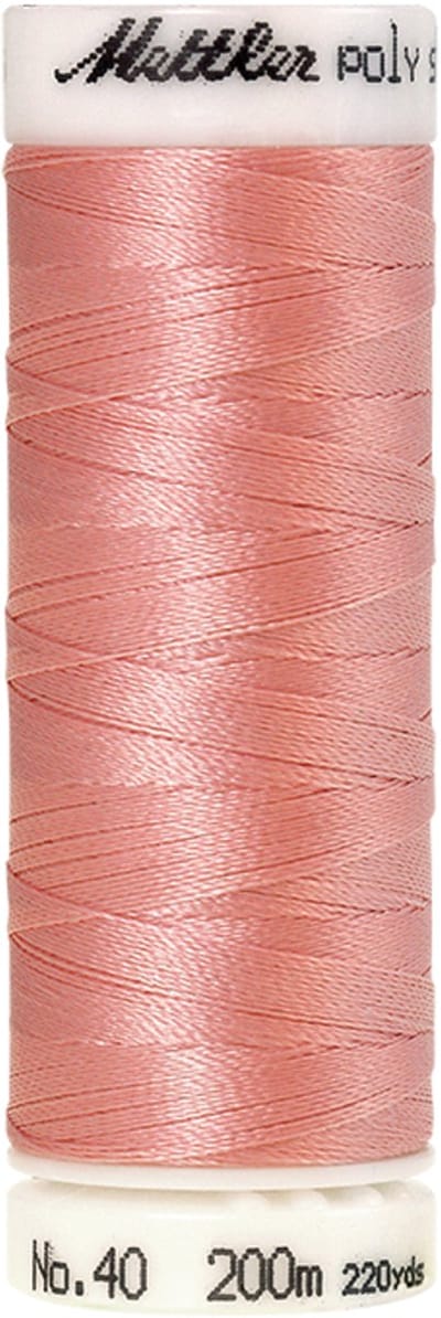 Mettler borduurgaren - Roze - Nr 1860 - Polysheen - 200 meter