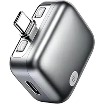Laadstop Beschermer Type-c 140w Automatische Uitschakeling Batterijbespaarder Fysieke Ontkoppeling Overladen Voor Veilig Opladen zilver