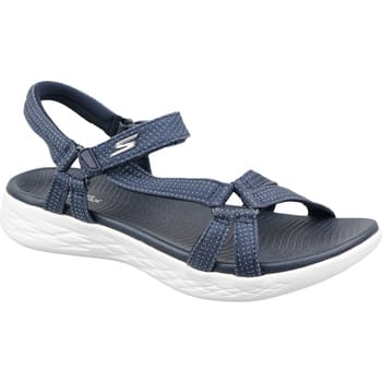 Skechers On-The-Go 600 - Brilliancy Dames Sandalen - Navy - Maat 36