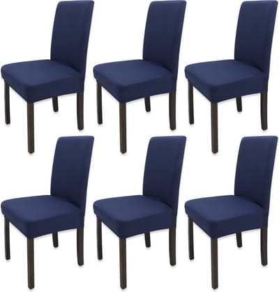 Goodivery ® Moderne en Elastische Stoelhoezen voor Diverse Gelegenheden, Set van 6 Stuks