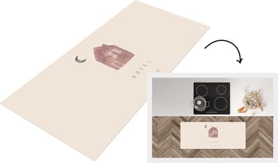 Keukenloper - Loper keuken - Hotel oma - Oma - Quotes - Spreuken - 120x50 cm - Keukenloper vinyl