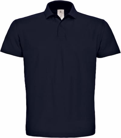 Unisex Polo 'ID.001' Donkerblauw merk B&C Collectie maat M