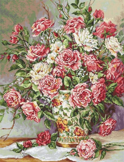Luca-S Posies for the Princess borduren (pakket)