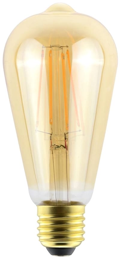 Avide E27 LED Filament Lamp 7W - 725lm - 2500K - Extra Warm Wit - LED Edison ST57 - Vervangt 60W Gloeilamp