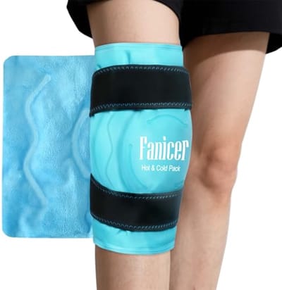 Koeltas voor knieën, kniebandage, eitas, herbruikbaar, eenvoudig te gebruiken, voor dames of heren