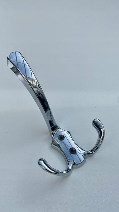 Nomet Celebes Chromen Wandkapstok met 3 Haken