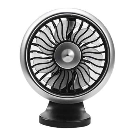 VHV - Autoventilator - usb autoventilator achterbank - USB oplaadbaar, stil - voor auto, achterbank, camper
