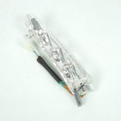 Cabochon de clignotant origine pour Scooter Peugeot 50 Vivacity 2002 ARG / blanc / 754554 Neuf