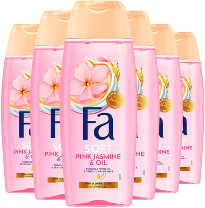 Fa Magic Oil Pink Jasmine  shower gel 6x 250ml - Voordeelverpakking