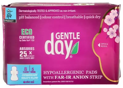 Gentle Day - Maandverband nacht - 8 stuks