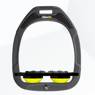 Ultra Grip Platte Beugels Antraciet/Zwart/Geel Flex-On Green Composite