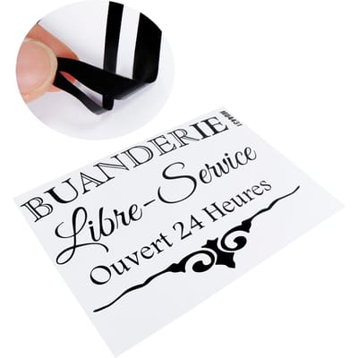 Engelse Letters Patroon Muursticker Decal voor Familiekamer Achtergrond Muurkunst Decoratie white