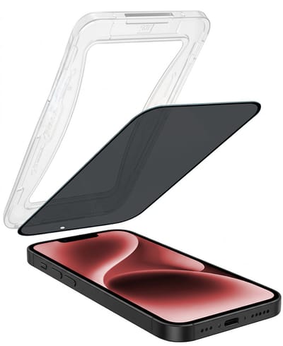 Screenprotector - Geschikt voor Apple iPhone 14 - Met Installatie Kit - Anti Spy - Beschermglas - Flexibel Glas - Tempered Glass - Screen Protector - Inclusief Montage Frame - Buigbaar Hybrid Bescherm Cover