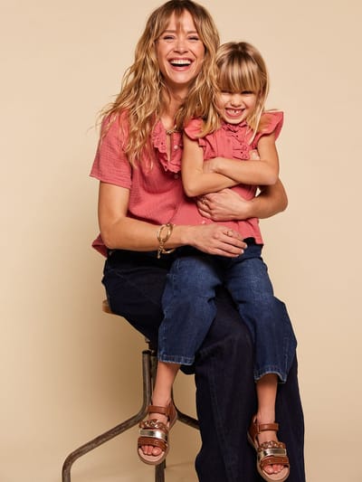 Envie de fraise Damesblouse met volants