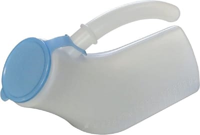 Ergonomische urinal voor heren met luchtdicht deksel - 1000 ml, ideaal voor reizen en festivals