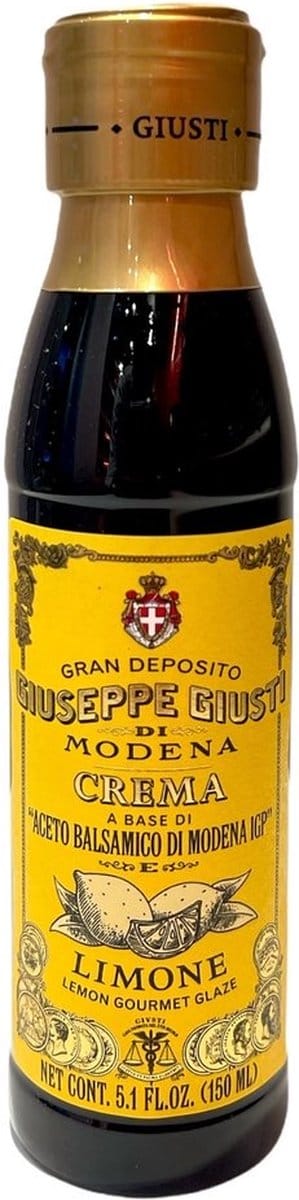 Giuseppe Giusti Citroen Crème met Witte Wijnazijn - 150 ml