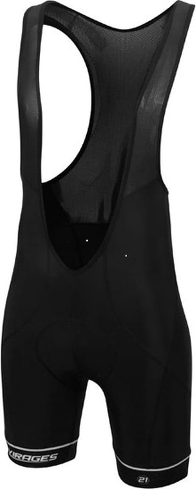 Fietsbroek kort 21Virages zwart Gopresia-S