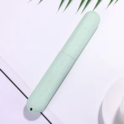 Go Go Gadget - Reis koker - Tandenborstelhouder - Tandenborstel case - Koker - 1 stuk - Groen