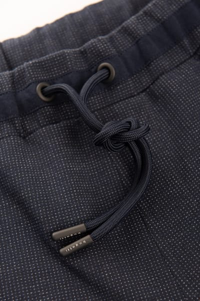 Bugatti Herren Sweatbroek met tweekleurige structuur