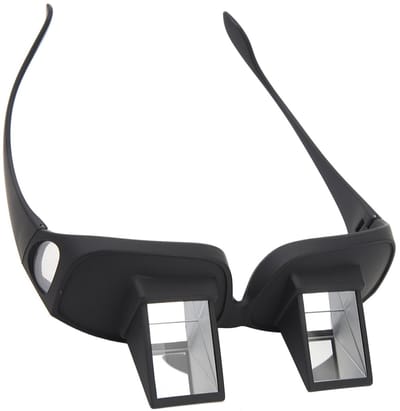 Ynkkvre - Prismbril - Lazy Glasses - Lig Bril - 1 stuk - 90° horizontale reflectie - HD optisch glas - Compatibel met leesbril - Voor lezen en tv-kijken in liggende positie