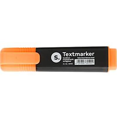 Markeerstift S. met spievormige punt - lichtecht - sneldrogend - oranje - 1 stuk