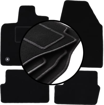Complete set veloursmatten voor: Nissan Qashqai J10 I crossover (2006-2013)
