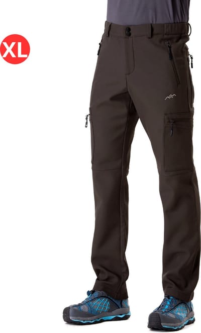 Bovista Skibroek - Skipak - Snowboard Broek - Winterbroek - Sneeuwbroek - Heren - Wintersport - Outdoor - Koffie - Maat XL