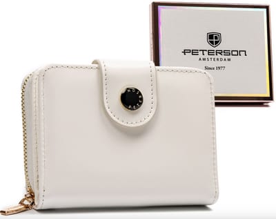 Peterson - Dames Portemonnee - Eco Leren - Klein - RFID Bescherming