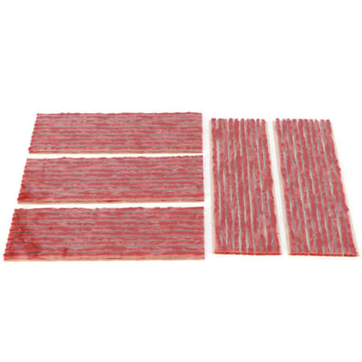 50 stuks Bandenreparatieplug Tubeless Band Afdichtstrip Lekreparatie voor Auto Motorfiets bruin