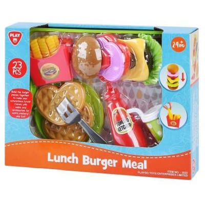Playgo hamburger speelset 23 delig